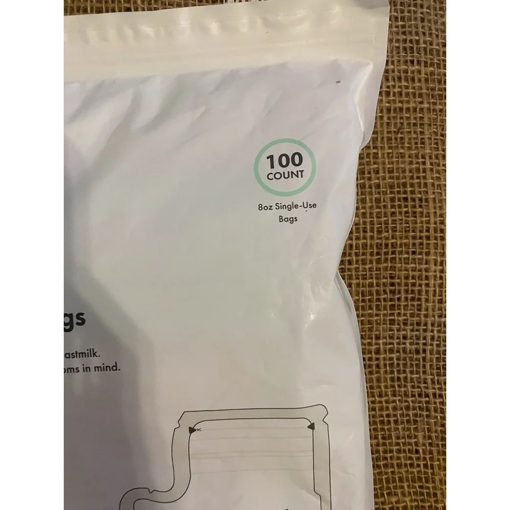 Brand New Never Opened 100 Count Motif Breast Milk Storage Bags - Picture 3 of 11